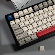 keycap anime sa keycap C64 R3 Retro Black Side Engraved Mechanical Keyboard Keycap PBT Sublimation O