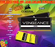 RAM CORSAIR (VENGEANCE DDR5 SODIMM 32GB) (1x32GB) DDR5 4800MT/s   CL40 1.1V รับประกันLT