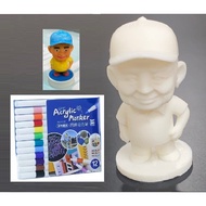 Paint Your Own Exclusive Doll~3D Printing Q Version Doll (About 5cm High)~D I Y Coloring Free Acryli