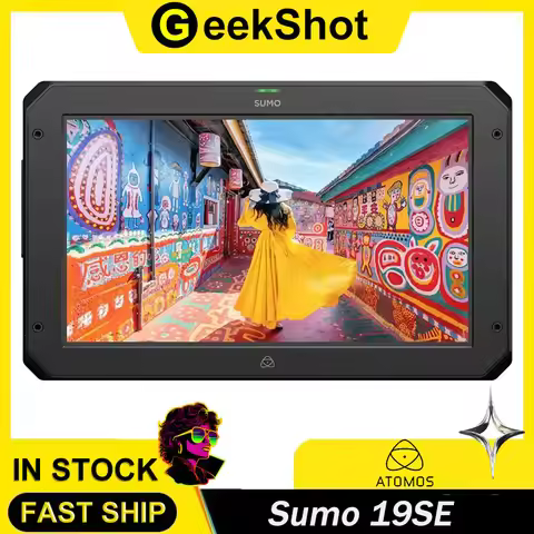 For Atomos Sumo 19 SE HDR Monitor Recorder Switcher HDMI- 2.0 Hybrid Log Gamma Quad-HD Live Switchin