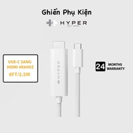 HyperDrive USB-C to HDMI Cable 4K60Hz 8Ft/2.5M – Genuine Product