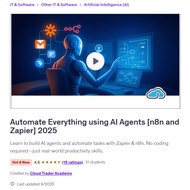 [n8n Video Course] Automate Everything using AI Agents [n8n and Zapier] 2025 | Learn n8n Video Cours