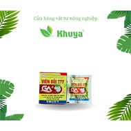 Micronutrient fertilizer Ga3 777 Effervescent Tablets 10gr Stimulates buds - Enlarges fruit - Enhanc