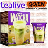 TEALIVE MATCHA MILK TEA RICH & EARTHY INSTANT TEA DRINK / BOX 5sachets @ 1s SINGLE SACHET