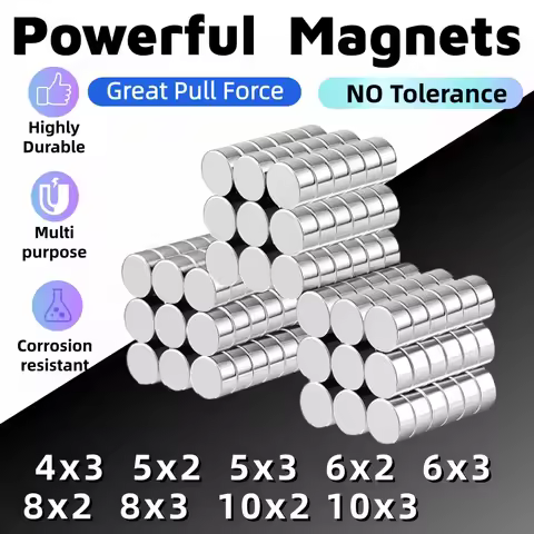 Super Powerful Magnet Strong Magnet Disc Magnet for decoration, Fridge, DIY, Building, Scientific, C