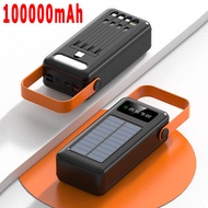 พร้อมจัดส่ง พาวเวอร์แบงค์ 100000mAh แท้ ชาร์จเร็ว 100W PD30W มีรับประกัน 4 เอาต์พุต 3 อินพุต พาเวอร์