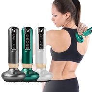 SALORIE 12 Gear Intelligent Suction Medical Cupping Set Beauty Massager Glass Jars Anti Cellulite Cu