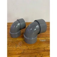 Keni 1 1/4" Rucika D / Knee 1 1/4" D / Elbow PVC Pipe Connection 1 1/4" D