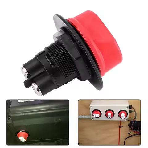 2 Position Battery Selector Switch ON/OFF 12V-48V 50A/100A/200A/300A for Car RV