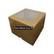 Gold Cake Box 15CM HEIGHT