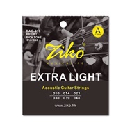 ZIKO DAG-010 Acoustic Guitar String Set 010-048