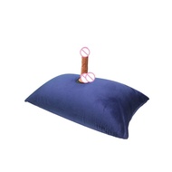 Universal inflatable sex pillow for men and women, double-sided sex cushion, can place penis name de