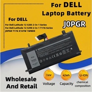 FRLESUI Battery J0PGR JOPGR   For Dell Latitude 12 5285 2-in-1 Series 5290 2-in-1 T17G X16TW  Laptop