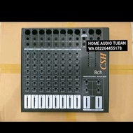 BOX AUDIO MIXER 8 CHANNEL