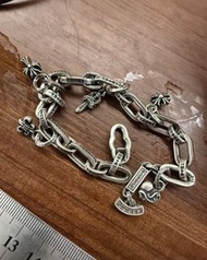 Chrome hearts paper chain bracelet