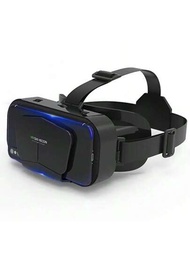 1入組適用於手機的VR頭戴裝置，通用可調式輕質VR眼鏡，無耳機適用於手機遊戲和電影