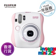 FUJIFILM - 香港行貨保用一年 Instax Mini25 粉紅色 即影即有相機