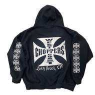 New Retro West Coast Chopper Hoodie Long Beach California-Ready Stock