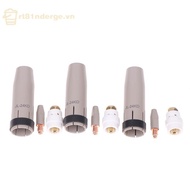 GE 1Set 24KD New Coating Protection Nozzle 0.8/1.0/1.2mm MIG Torch Gas Nozzle Tip Holder Of 24KD MIG