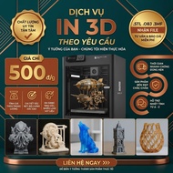 Cheap 3D Printing Service on Demand 500 VND/g - Printing Models, Decor, Furniture