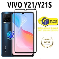 LAYAR Tempered Glass Full HD VIVO Y21 Y21S Anti-Scratch Premium VIVO Y21 Y21S Glass Screen Protector