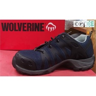 Wolverine Amherst Mid Cut Trail Runner Safety Shoe | SG Ready Stock
