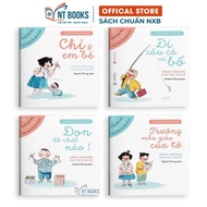 Japanese Ehon Book Combo: We Grow Up (Set of 4 Books to Nurture Children's Souls 3-6 Years Old / Eho