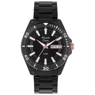 jam tangan pria alexandre christie ac 6512 / ac6512 sporty original - full black
