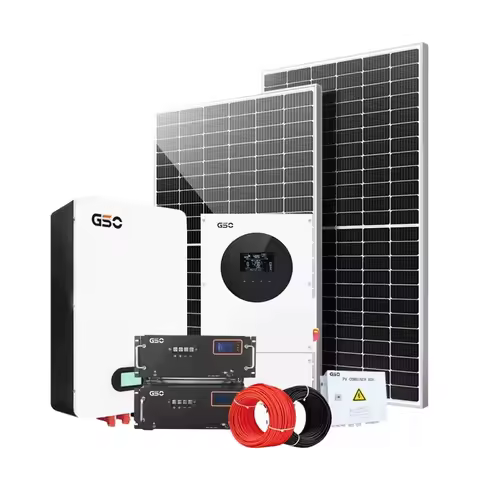 Complete Set Solar Panel Power System 5kw 8kW 10kW 15kW 20kW Solar Energy Residential Hybrid Off Gri