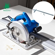 Kesoto Adjustable Circular Saw Fence Portable Fence Kit Sturdy Woodworking Metal