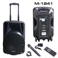 Ceflar ลำโพง (M-1241) Black +USBBLUETOOTH2ไมค์
