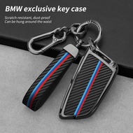Zinc Alloy carbon fibre Key Case Cover For BMW Engine Concept F30 F21 F10 G20 G30 3Series 5Series 7Series X1 X3 X4 X5 X6 Keyless Remote Key Holder