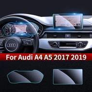Tempered Glass Automotive Navigation LED Screen Protective Film For Audi A4 B9 8W A5 8w6 17-2019 Acc