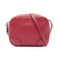 【二手】Gucci GUCCI Bree Guccissima 449413RED皮革 Microguccissima 女士單肩包