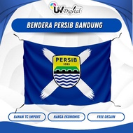 Persib Bandung FLAG | Ultras FLAG | Mini Flag Persib FREE DESIGN