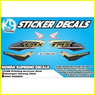 ✲ ✤ ㍿ Honda TMX Sticker Decals