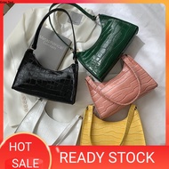 SM1 Women Japanese Fresh Shoulder Armpit Bag Handbag Tangan Bag Wanita Lady Perempuan女士日本清新单肩腋下包手提包