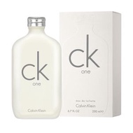 CK one中性香水 EDT 200ml[平行進口]