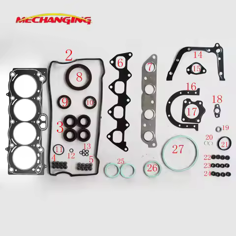For TOYOTA CARINA COROLLA 7A-FE 7AFE Engine Rebuild Kits Engine Parts Full Gasket Set Engine Gasket