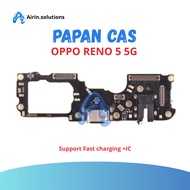 CASH BOARD ORIGINAL OPPO RENO 5 5G+CON H CHARGER PCB/F+MIC REALME GT MASTER/