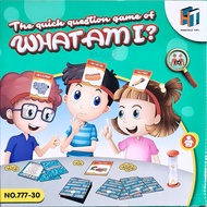ELGIO - The Quick Question Game of What Am I Funny Game 777-30 Who Am I/ Hedbanz/