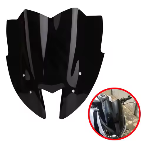 Motorcycle Windshield WindScreen Viser Visor Front Windshield Fits For kawasaki Z800 ZR800 2013 2014