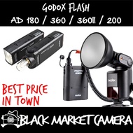 [BMC] Godox WITSTRO Flash AD180 | AD360 | AD360II | AD200 | TTL C/N/S