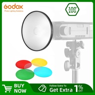 Godox AD-M Standard Reflector Cover With 5 Color Filter Gels For Godox AD200 AD360 AD360II AD180