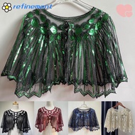 REFINEMENT Shawl Beaded Fashion 1920s Women Party Shawl