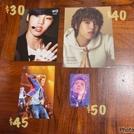 官方 Infinite 小卡 Postcard 早期收藏 張東雨 dongwoo Second Invasion Leaping over INFINITIZE the mission