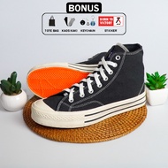 Akna 97s high shoes – casual sneakers men's casual canvas sneakers black dominans school shoes