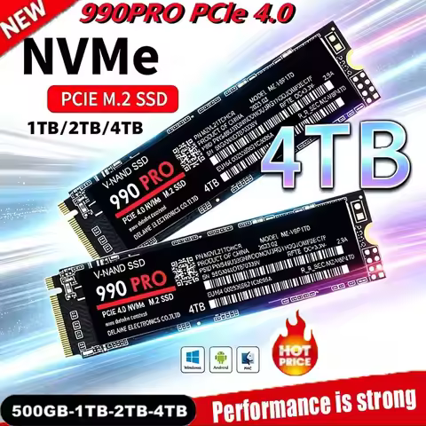 990 PRO Genuine M.2 2280 NVMe SSD 512GB 1TB 2TB 4TB PCIe Gen4 Internal Drive for PS5 Gaming Laptop D