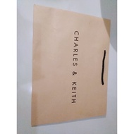 Ready Stock Charles & Keith Paper Bag CHARLES & KEITH