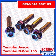 1SET Grab Bar Bolt for Yamaha Aerox 155 Nmax ( Screw Depot - Motorcycle )